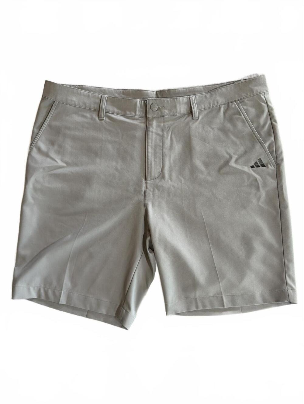 Adidas Grey 3-Stripes Golf/Active Shorts Men's Performance Size 38